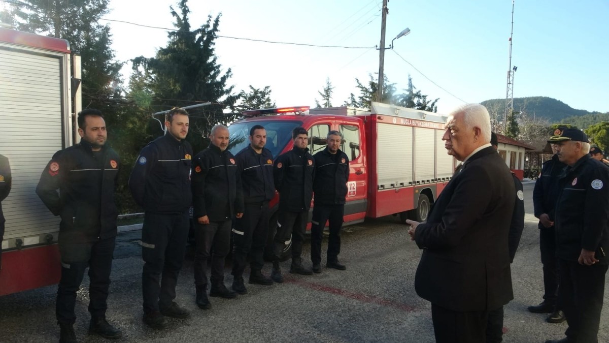 Muğla Büyükşehir Belediyesi itfaiye ekipleri kente döndü