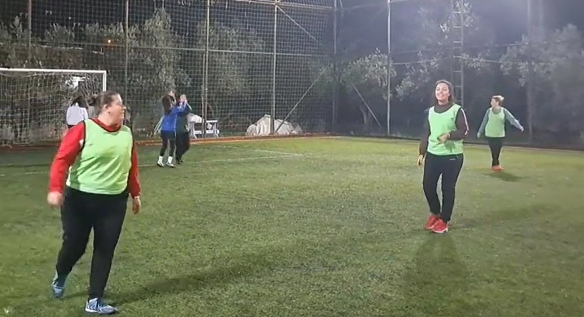 Menteşe’de Kadınlar Günlerini Futbol Maçıyla Noktaladı