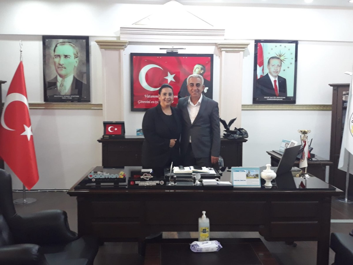 Aday Adayı Özdemir Dalaman Belediye Başkanını Ziyaret Etti
