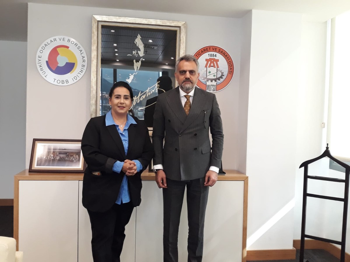 Aday Adayı  Özdemir  Muğla Ticaret Ve Sanayi Odası Meclis Başkanını Ziyaret Etti