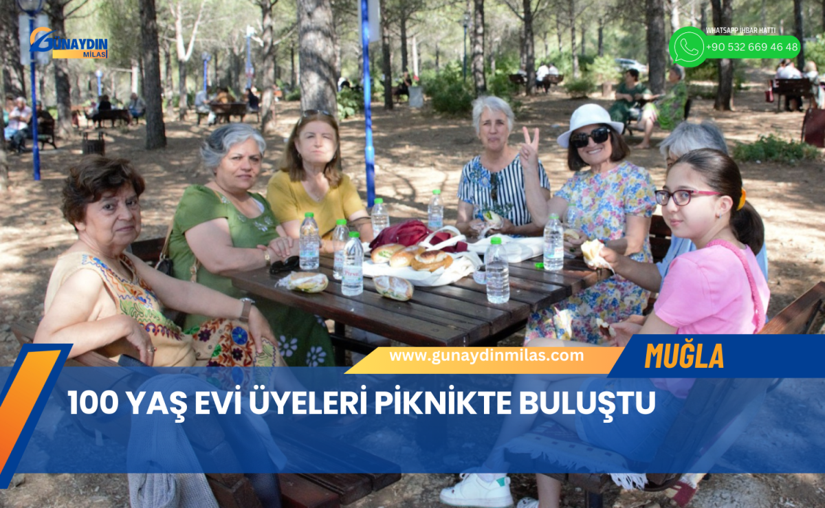 100 Yaş Evi Üyeleri Piknikte Buluştu