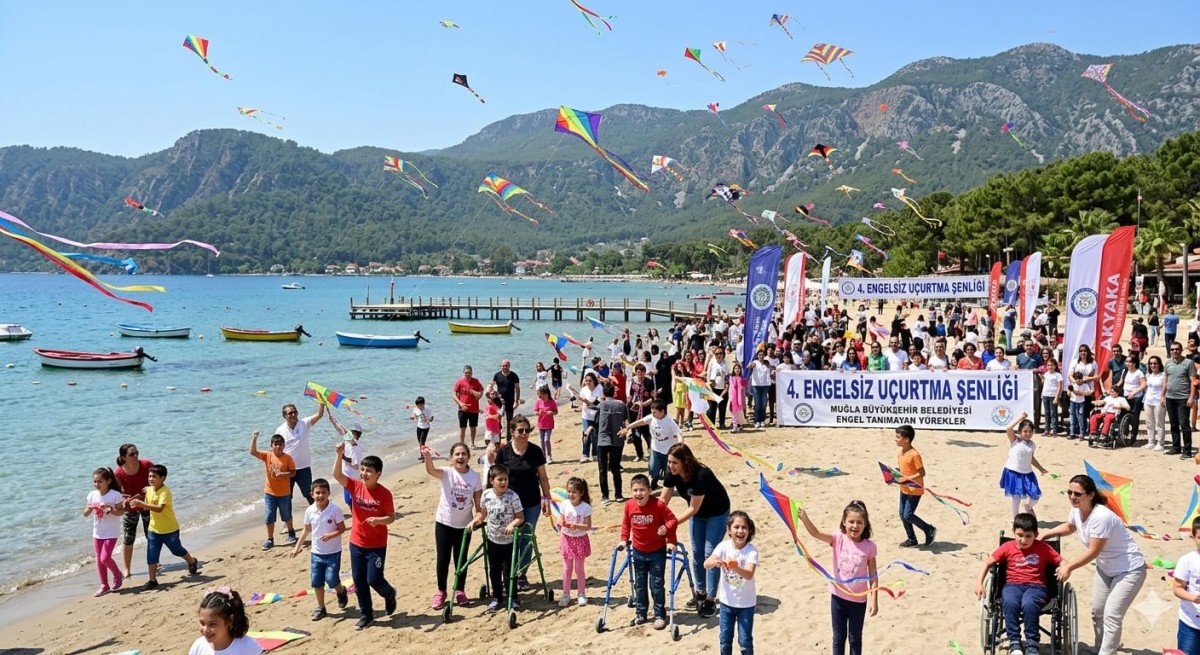 Akyaka’da Engelsiz Uçurtma Şenliği