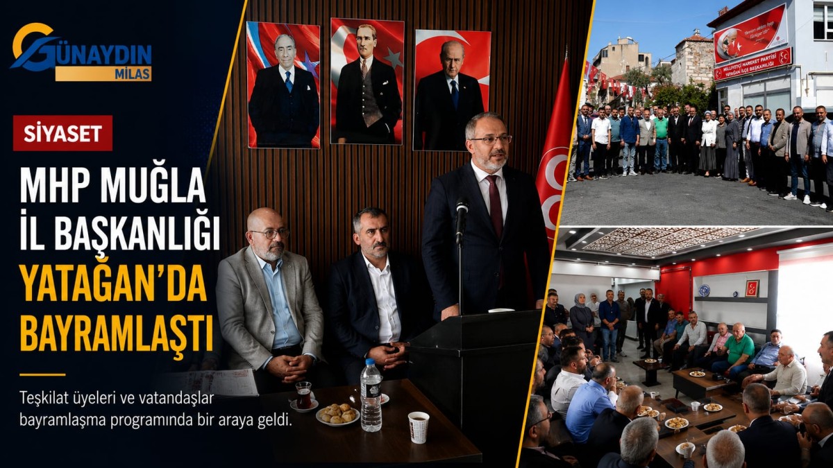 İl Başkanı Emrah Oltulu ve H. Kaan Kürşat Gönül partililerle bir araya geldi