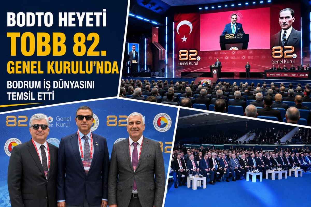 BODTO Heyeti TOBB 82. Genel Kurulu’nda Yerini Aldı