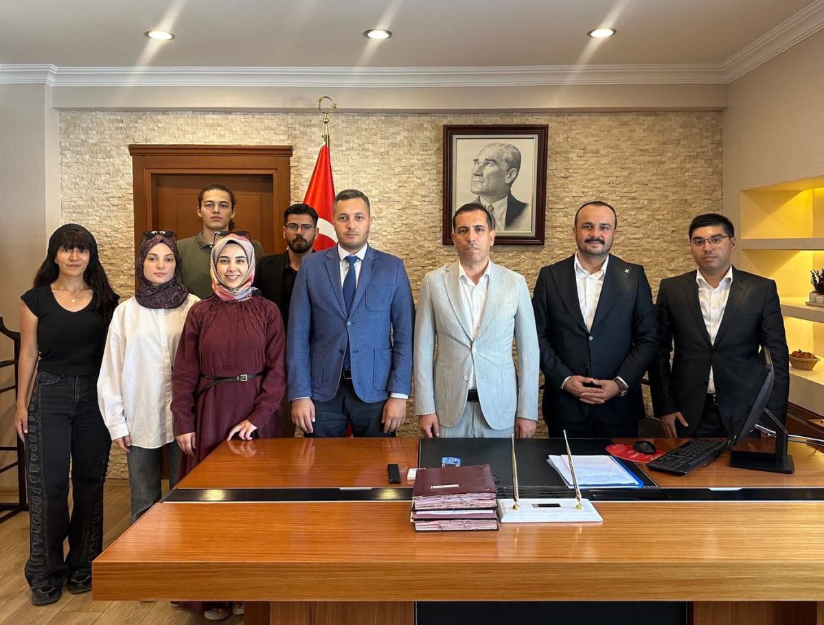 TÜGVA Muğla İl Temsilcisi Samet Çipil’den Ortaca Kaymakamı Kenan Aktaş’a Ziyaret