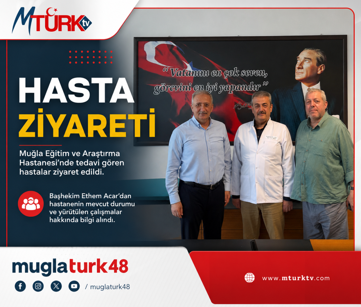 “Başhekim Ethem Acar’dan Sağlık Hizmetleri Bilgilendirmesi”