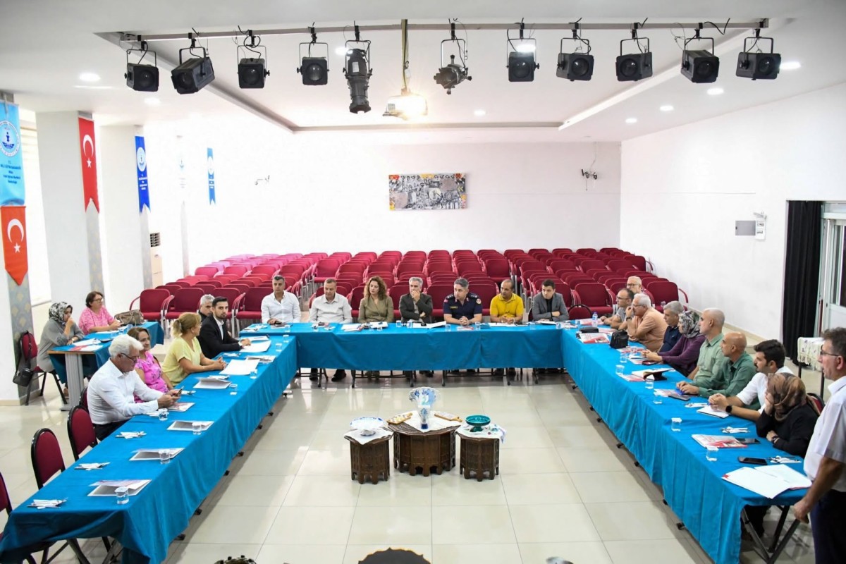 Kaymakam Karagül başkanlığında kurs planlaması yapıldı