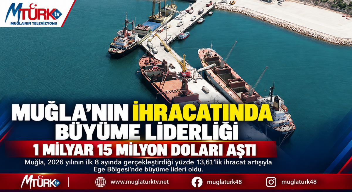 Muğla İhracatta Zirveye Yerleşti: Ege Bölgesi'nin Lideri Oldu