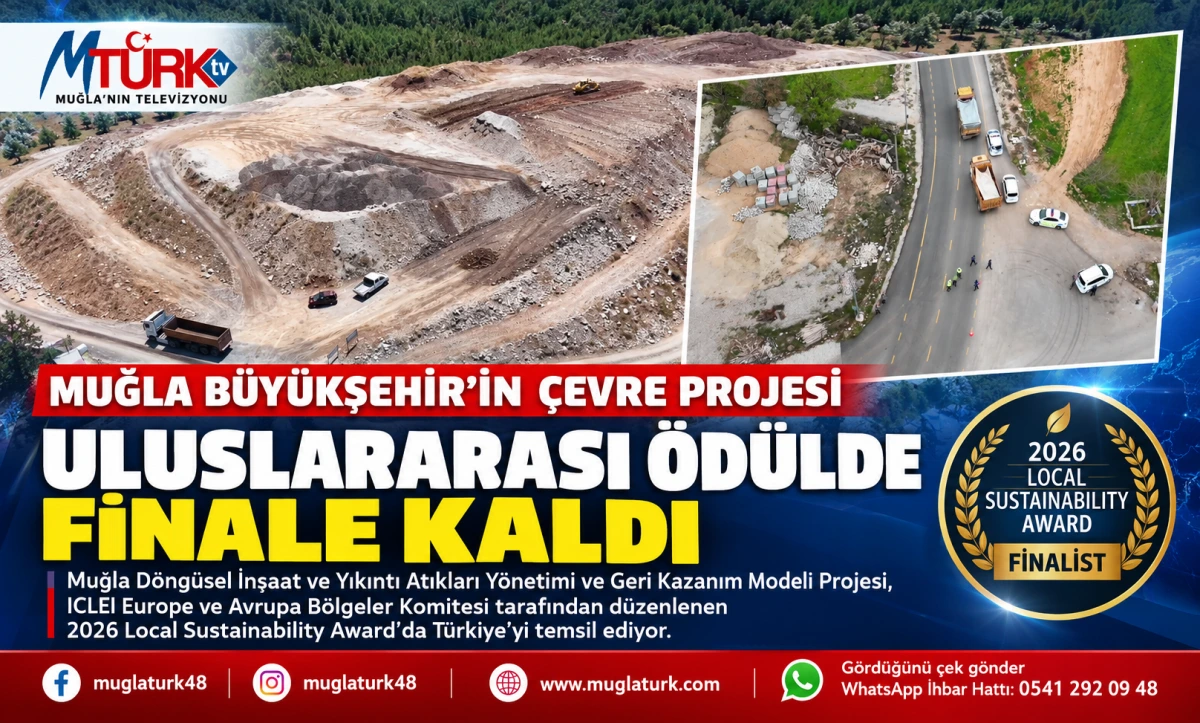 Muğla'nın Atık Yönetimi Projesi Avrupa Finalinde