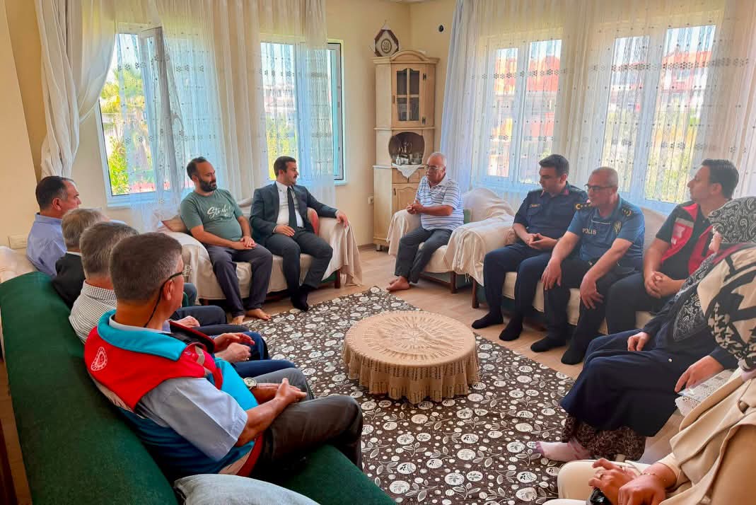 Köyceğiz'de 15 Temmuz Gazisinin Ailesine Anlamlı Ziyaret