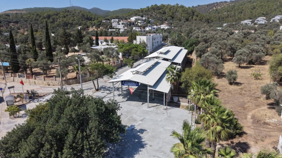 “Bodrum’da Modern Pazar ve Sosyal Alan Hizmete Girdi”