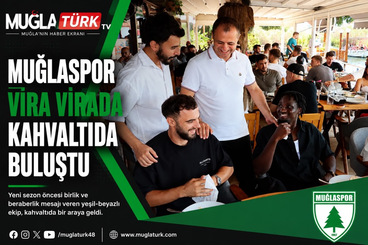 “Başkan Kıyanç ve Futbolcular Kahvaltıda Bir Araya Geldi”