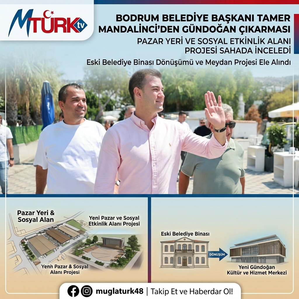 “Başkan Mandalinci Gündoğan’da Sahada: Projeler Yerinde İncelendi”