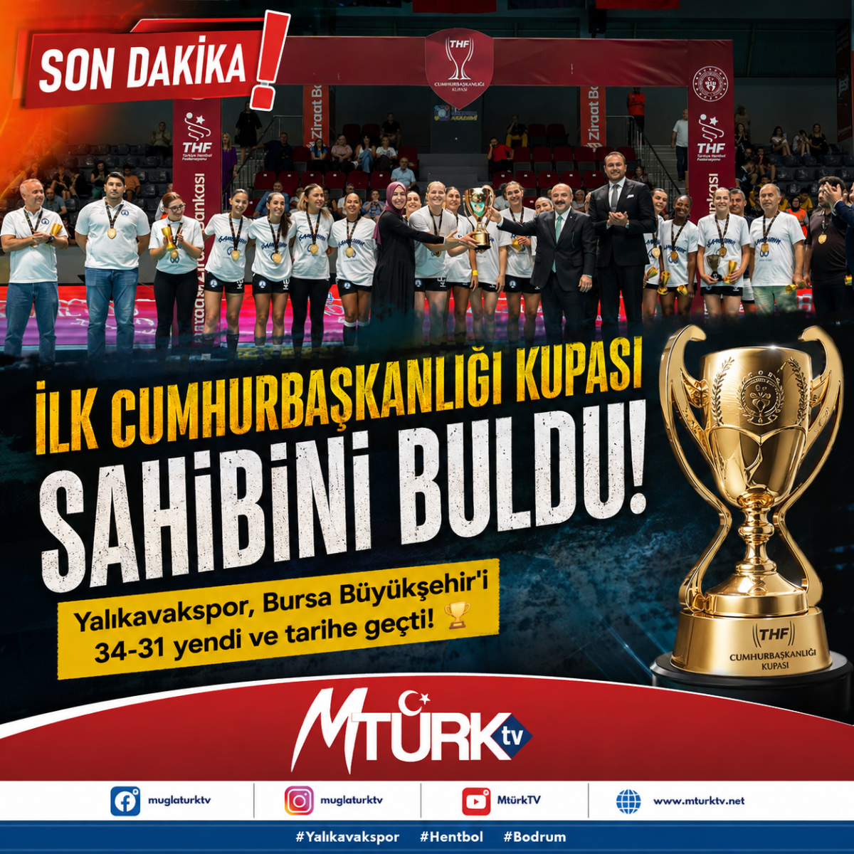 İlk Şampiyon Yalıkavakspor