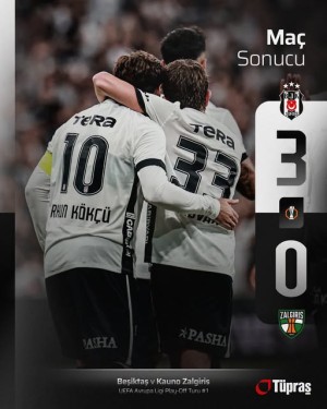 “UEFA Avrupa Ligi Play-Off Turu: BJK 3-0 KZ”